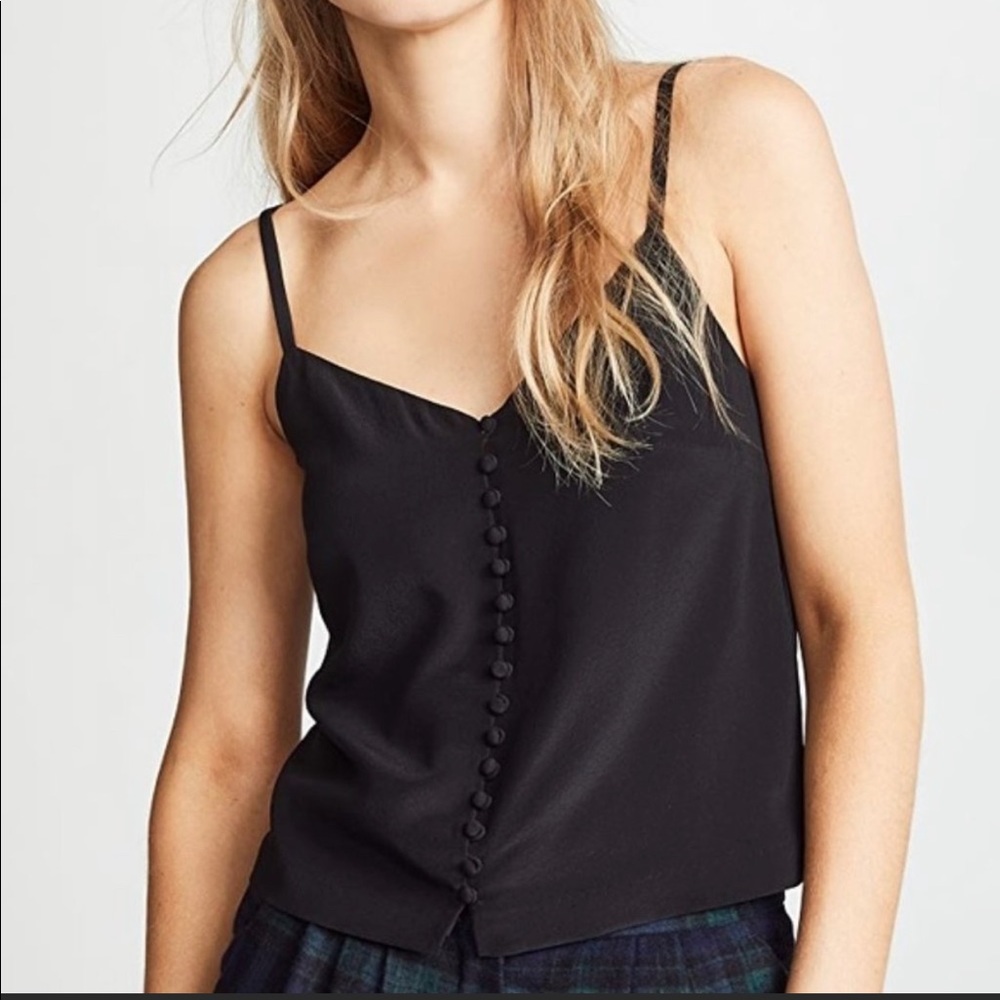 Madewell Silk Button-Down Cami